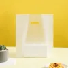 Baked cakes, bakeries, plastic hand-held packing bags, takeout salads, disposable food, transparent packaging wholesale Specification image